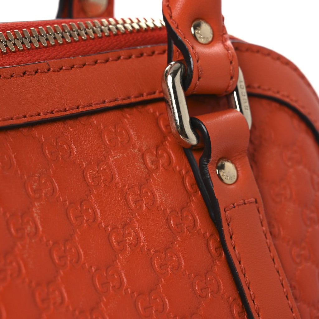 Microguccissima Mini Dome Bag Sun Orange £¨ Direct shipment via from wholesalehk.shop
