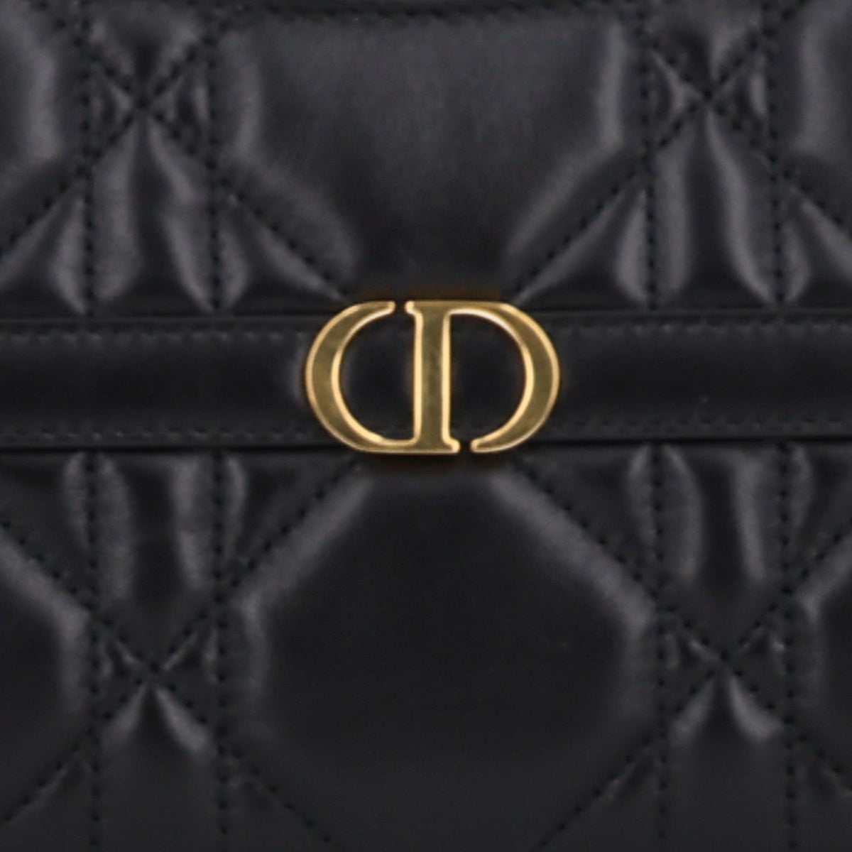 Calfskin Macrocannage Miss Caro Mini Hobo Bag Black wholesalehk.shop