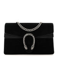 Suede Super Mini Dionysus Shoulder Bag Black wholesalehk.shop