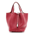 Taurillon Clemence Picotin Lock 18 PM Rubis £¨ Direct shipment via from wholesalehk.shop