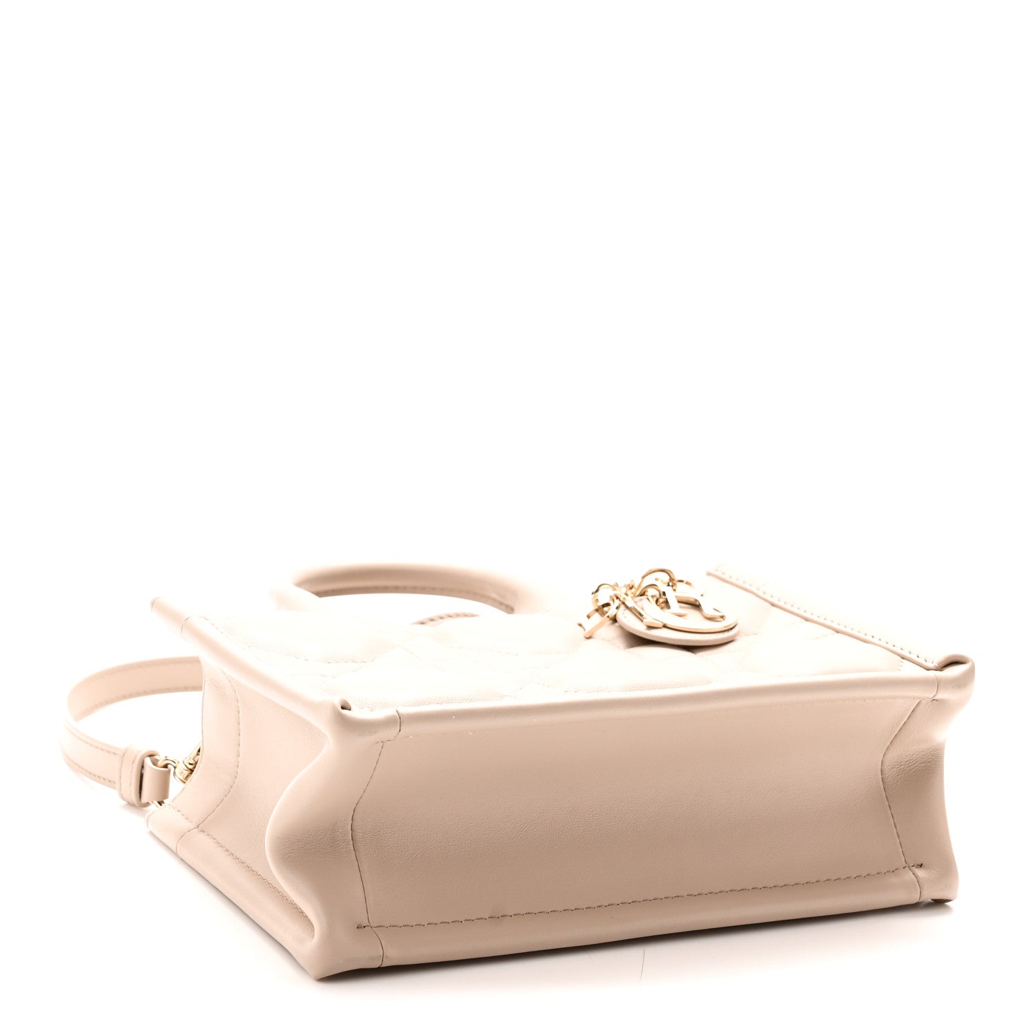 Calfskin Macrocannage Mini Book Tote Trench Beige £¨ Direct shipment via from wholesalehk.shop