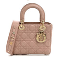 Lambskin Cannage Small My ABCDior Lady Dior Blush wholesalehk.shop