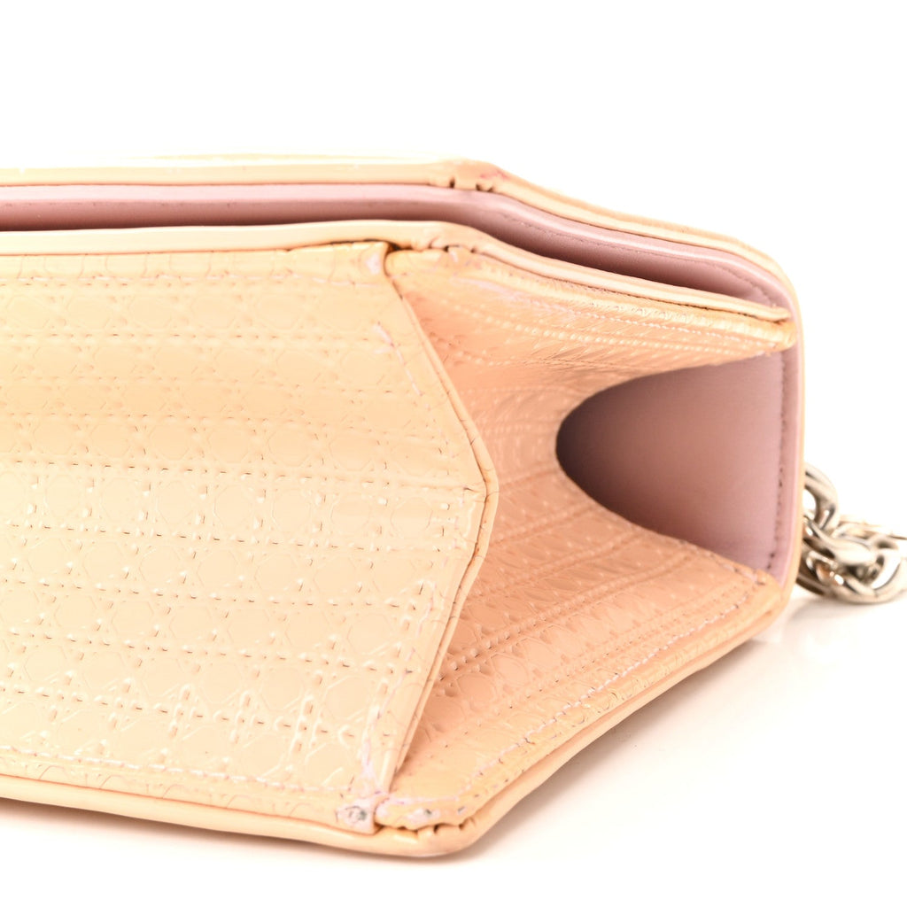 Patent Micro-Cannage Small Diorama Flap Bag Rose ¡§ Direct shipment via from wholesalehk.shop