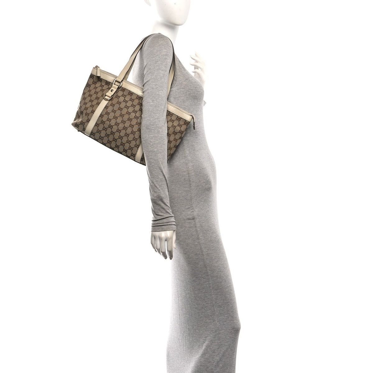 Monogram Medium Abbey Tote Off White wholesalehk.shop