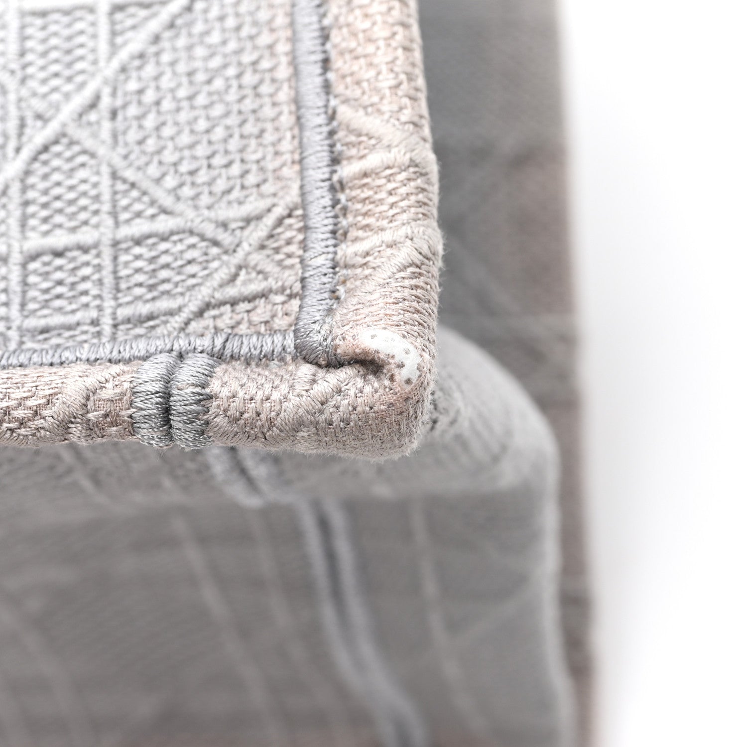 Canvas Embroidered Cannage Medium Book Tote Stone £¨ Direct shipment via from wholesalehk.shop