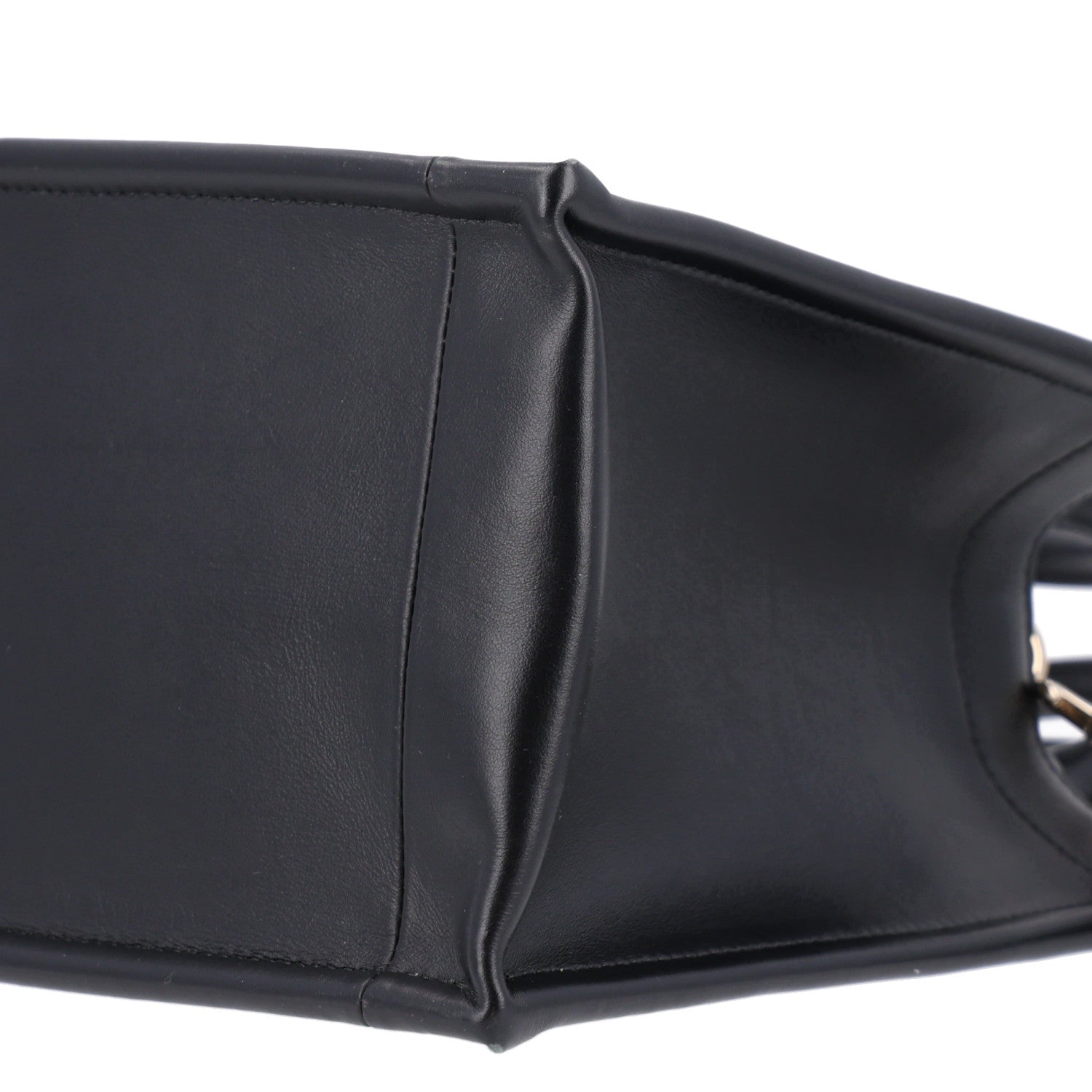 Calfskin Macro Cannage Small Book Tote Black £¨ Direct shipment via from wholesalehk.shop