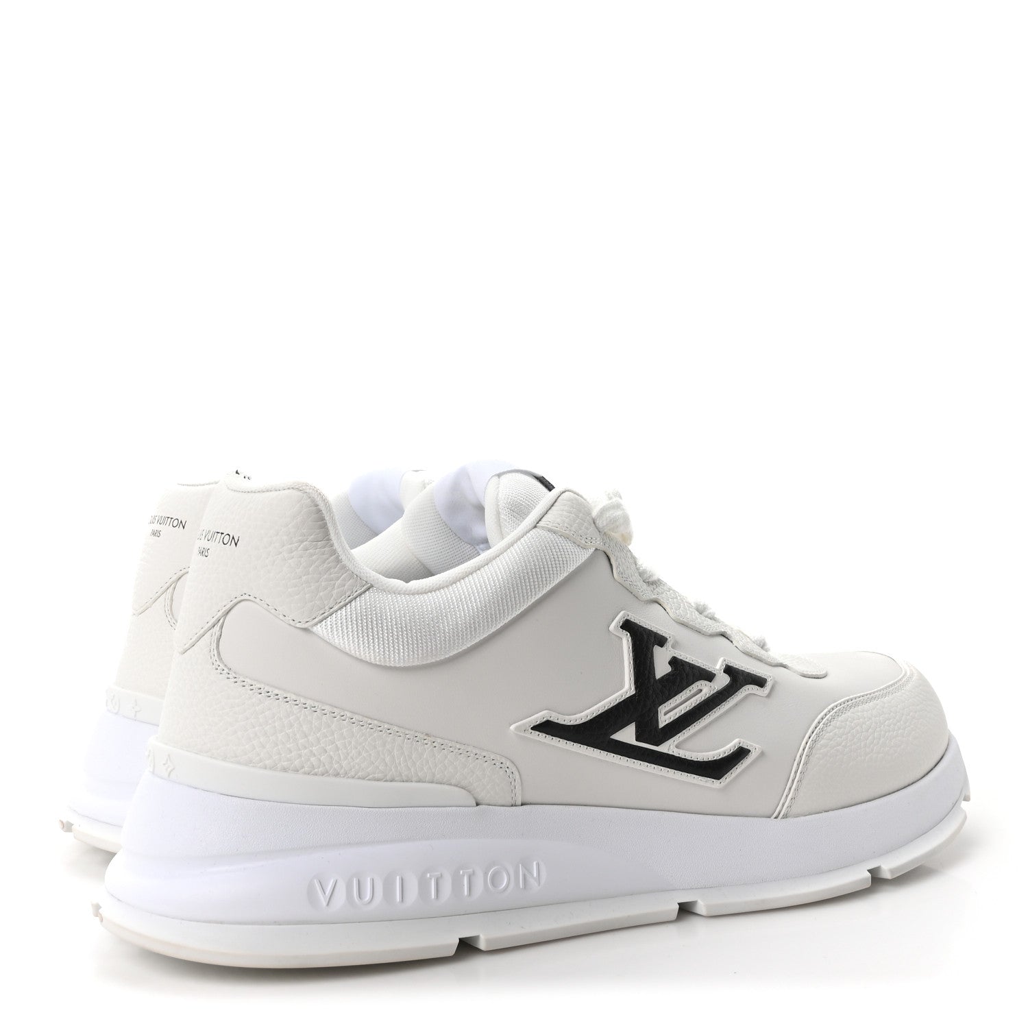 Calfskin Mens LV Classic Sneakers 9.5 White £¨ Direct shipment via from wholesalehk.shop