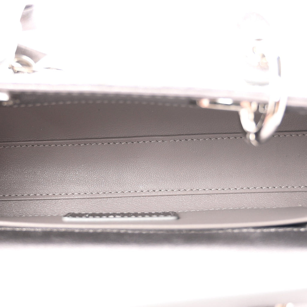 Metallic Lambskin Cannage Small Lady D-Joy wholesalehk.shop