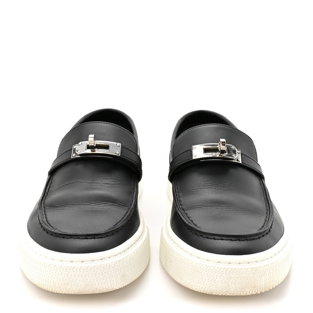 Calfskin Game Slip On Sneakers 38 Black wholesalehk.shop