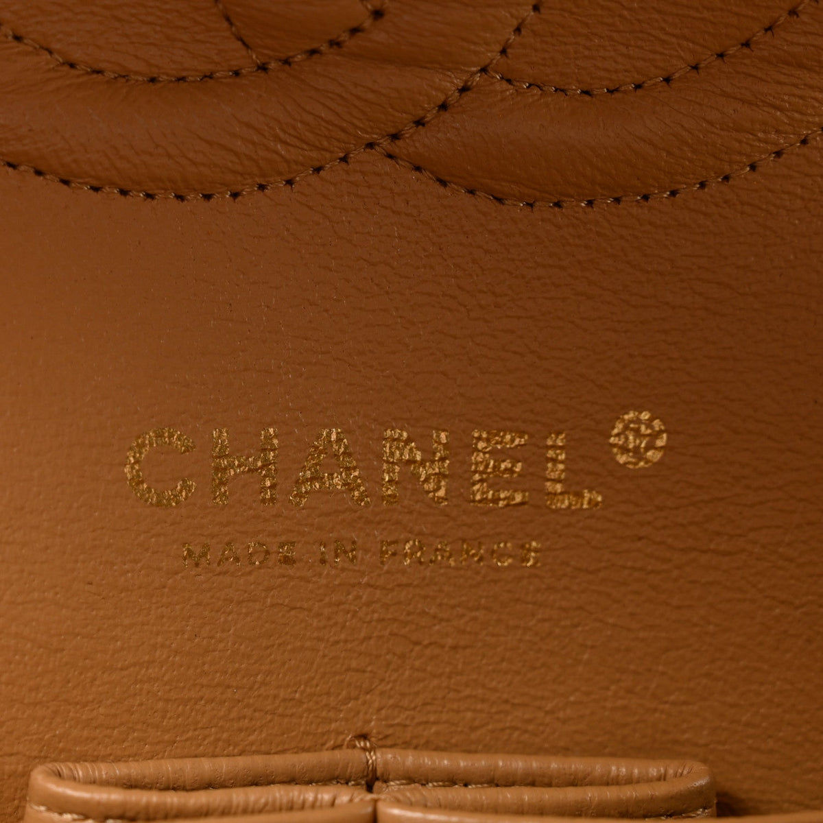 Lambskin Quilted Medium Double Flap Beige wholesalehk.shop