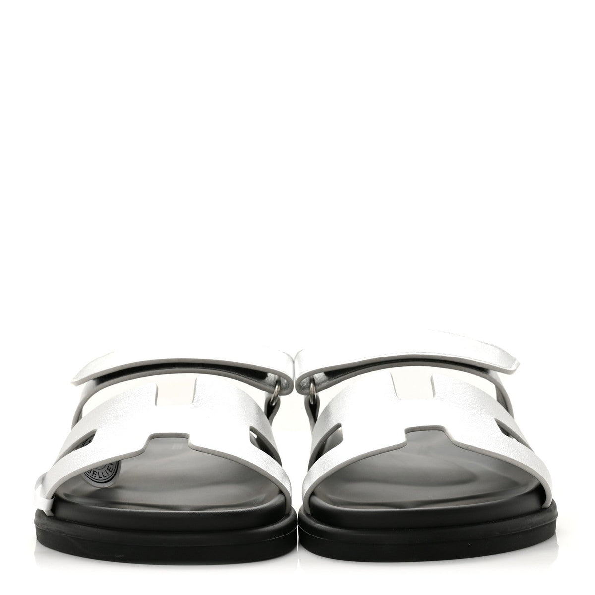Metallic Goatskin Womens Chypre Sandals 40 Argent wholesalehk.shop