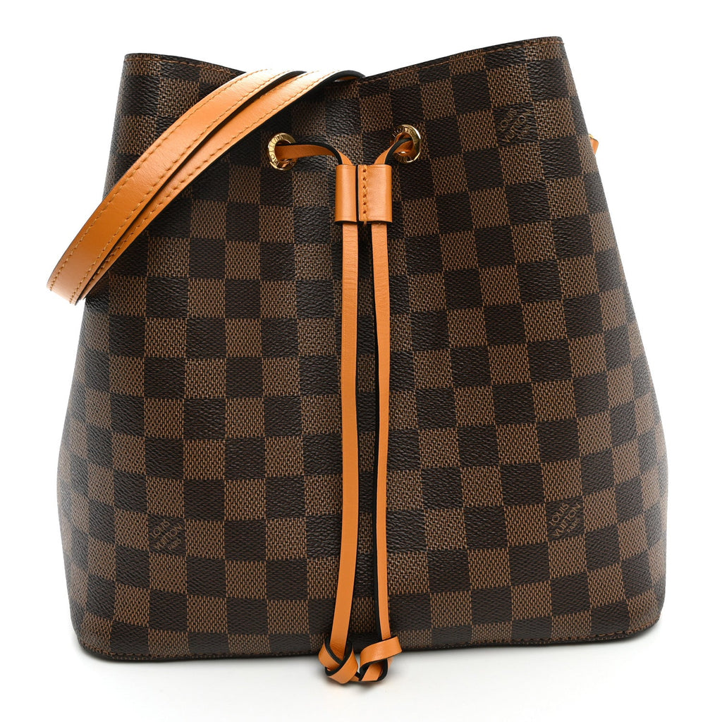 Damier Ebene Neonoe MM Safran £¨ Direct shipment via from wholesalehk.shop