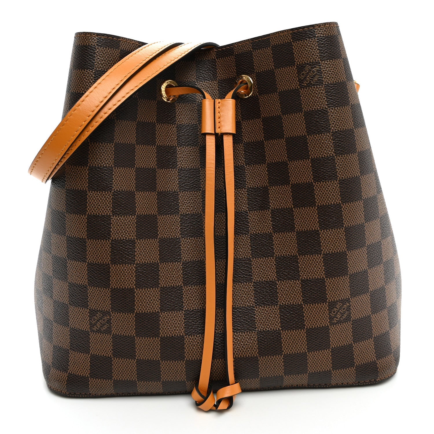 Damier Ebene Neonoe MM Safran £¨ Direct shipment via from wholesalehk.shop