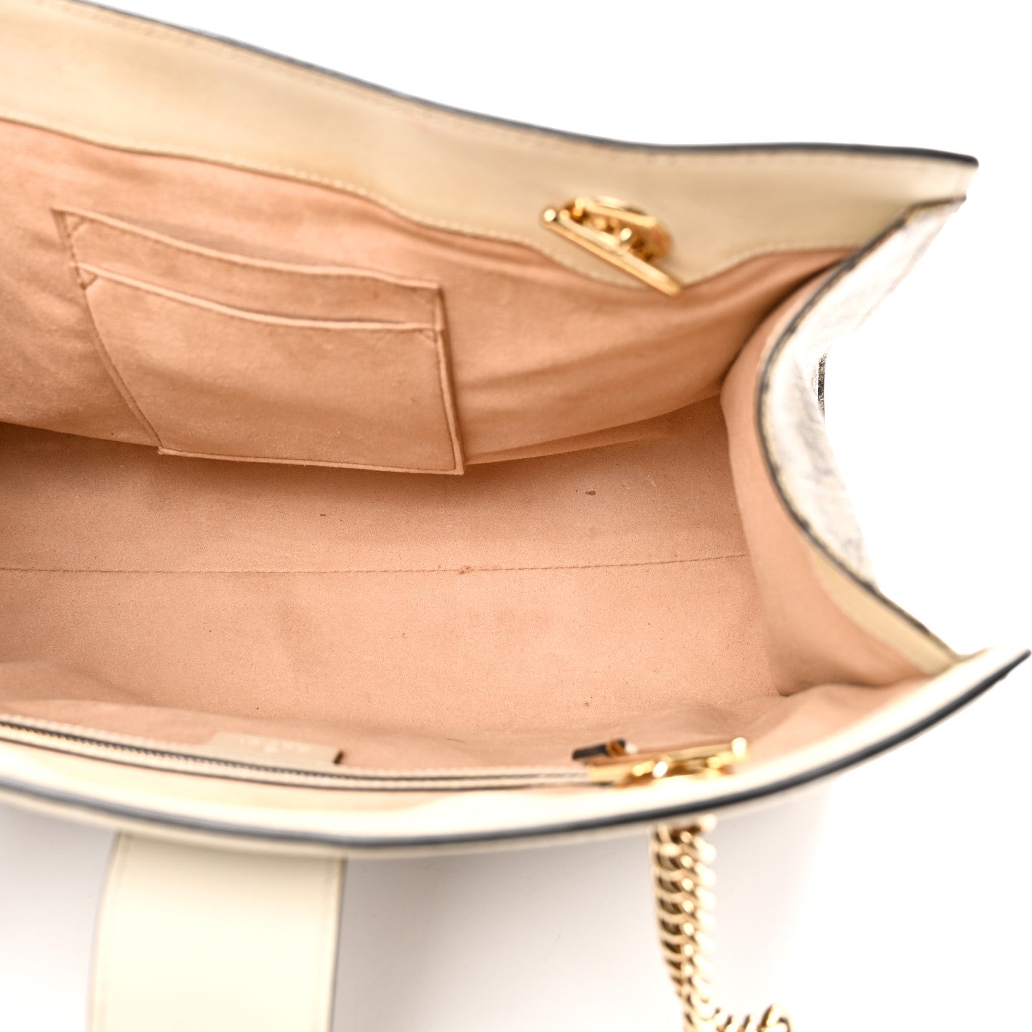 GG Supreme Monogram Medium Padlock Tote White £¨ Direct shipment via from wholesalehk.shop