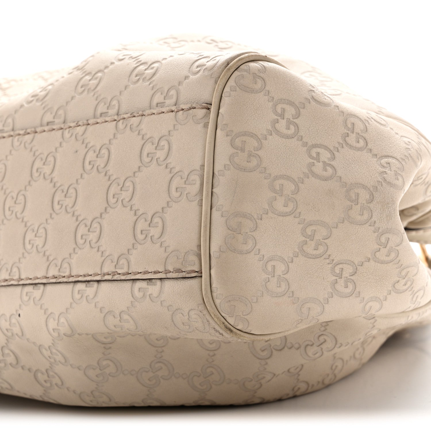 Guccissima Medium Sukey Tote Mystic White £¨ Direct shipment via from wholesalehk.shop