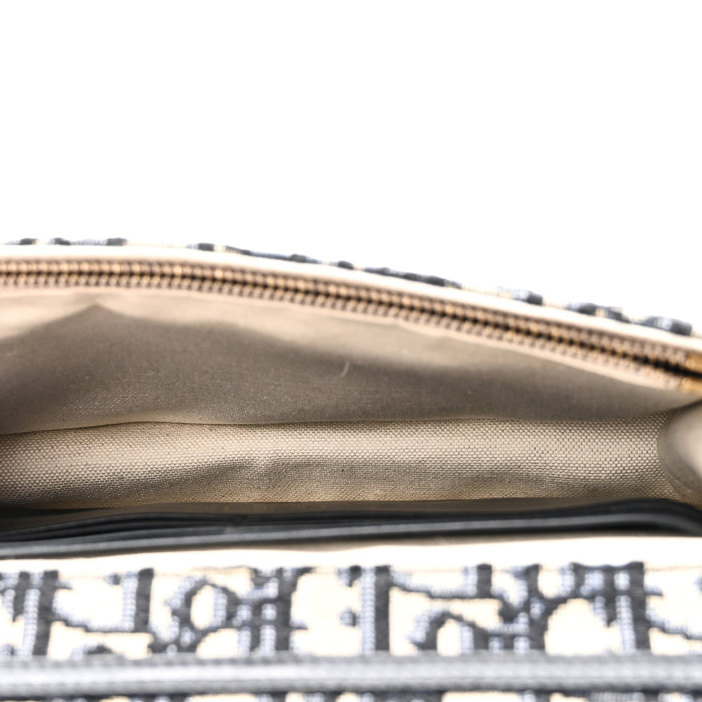 Oblique Saddle Chain Pouch Blue wholesalehk.shop