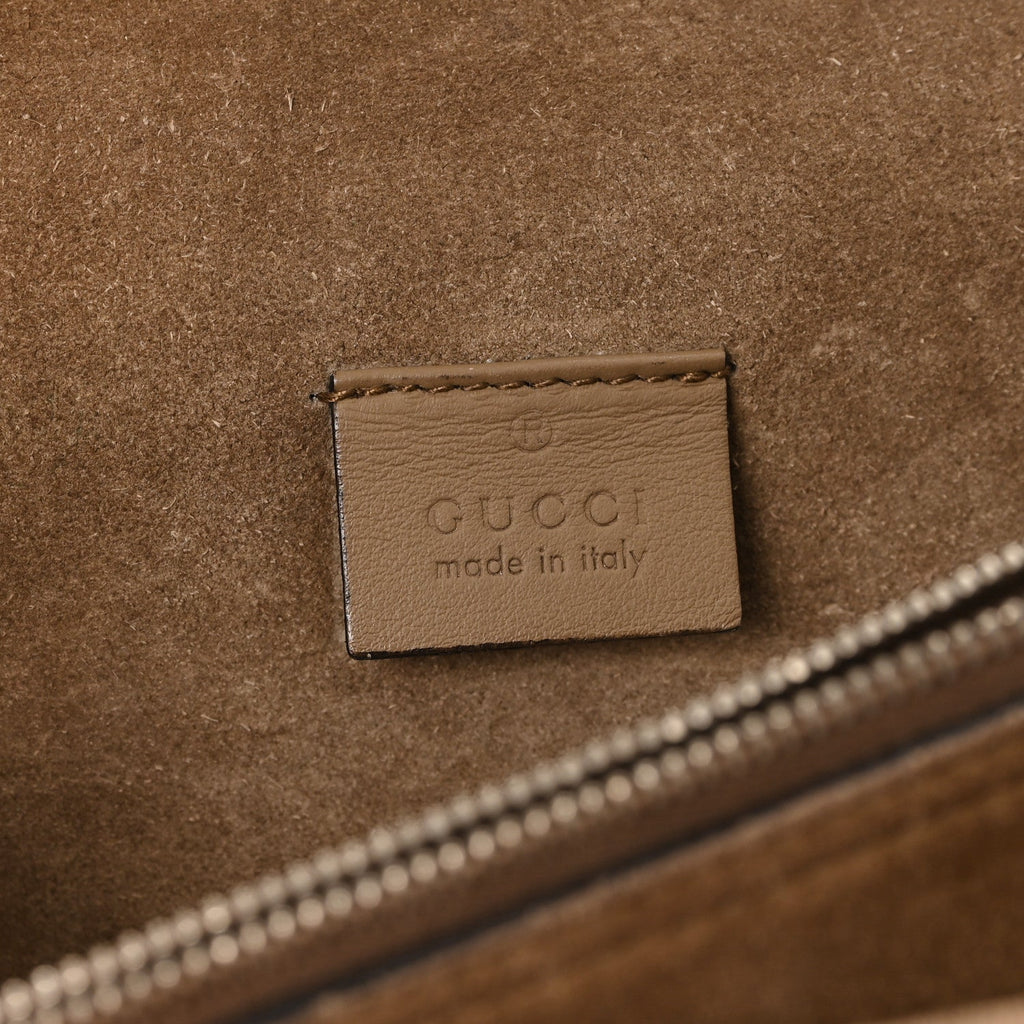GG Supreme Monogram Small Dionysus Shoulder Bag Taupe wholesalehk.shop