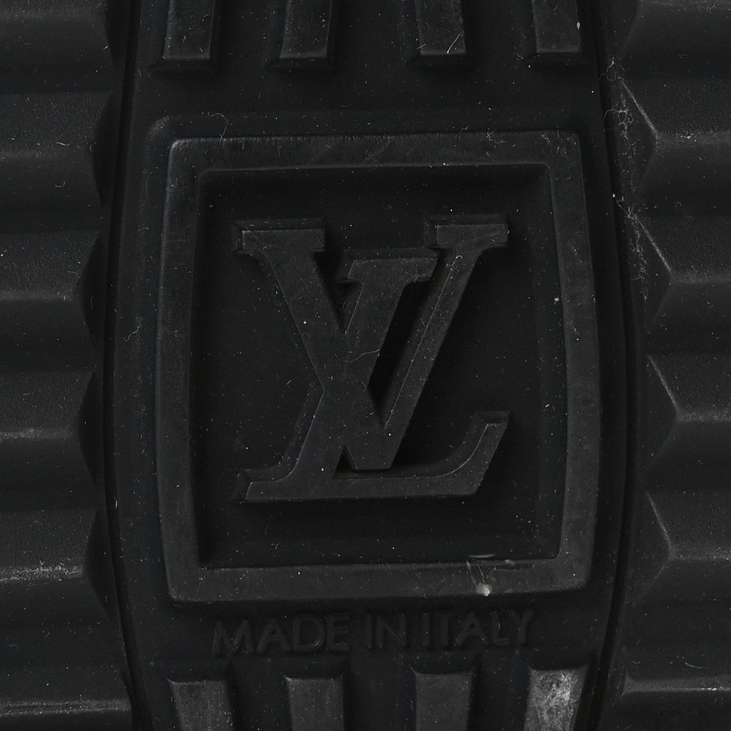 Suede Monogram Run Away Sneakers 37 Black £¨ Direct shipment via from wholesalehk.shop