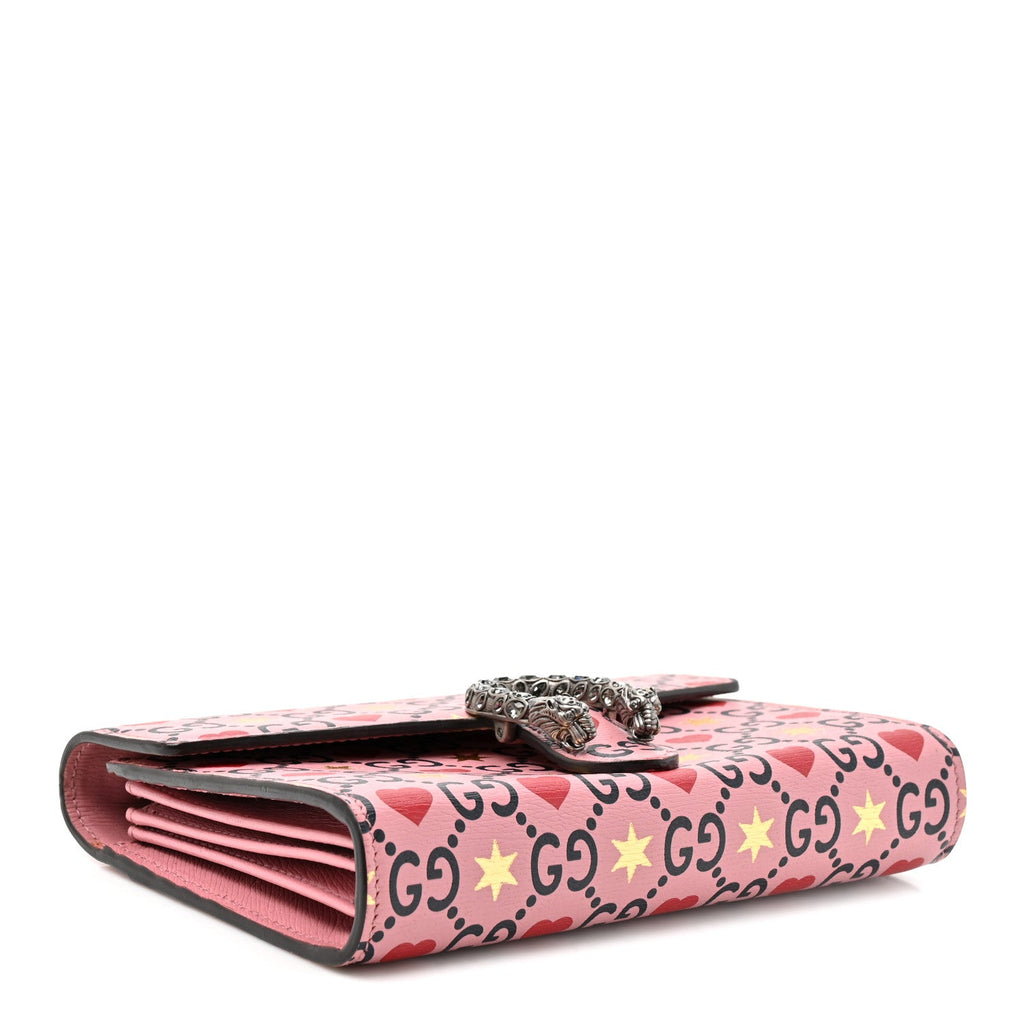 Calfskin Valentine's Day Exclusive Mini Dionysus Chain Wallet wholesalehk.shop