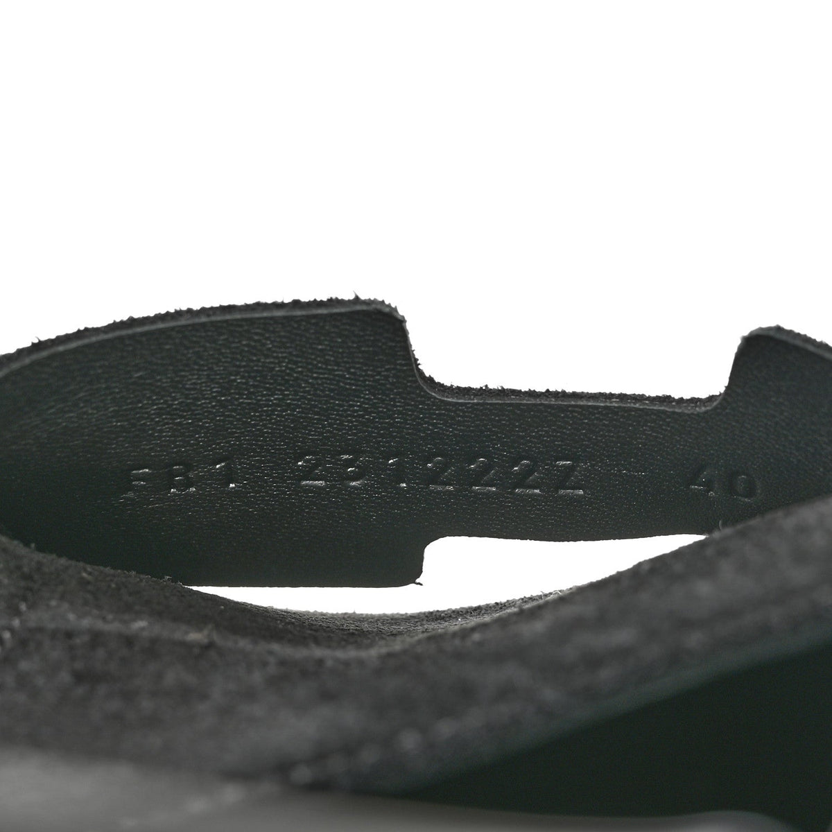 Suede Calfskin Go Mules 40 Black wholesalehk.shop