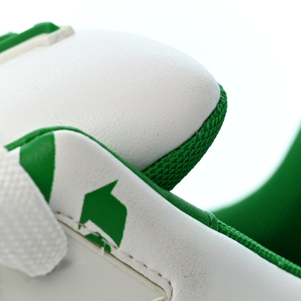 Mens LV Trainer Upcycling Sneakers 8.5 White Green £¨ Direct shipment via from wholesalehk.shop
