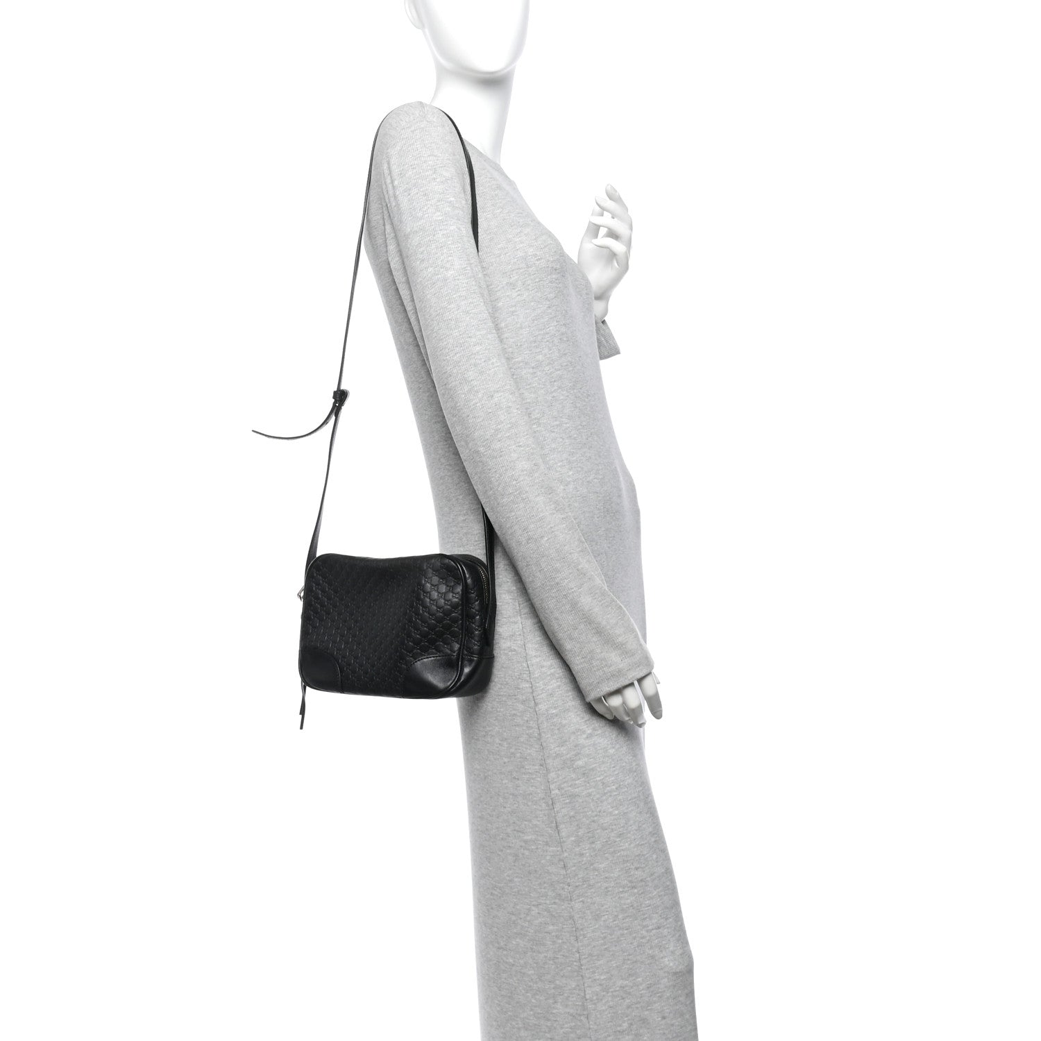 Microguccissima Mini Bree Messenger Bag Black £¨ Direct shipment via from wholesalehk.shop
