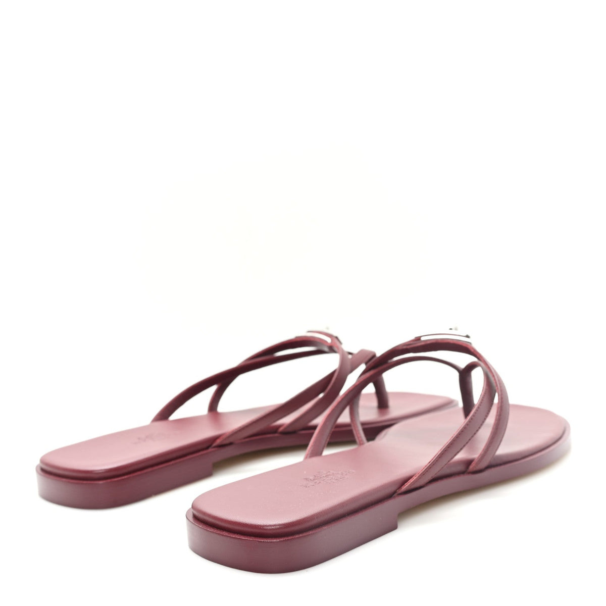 Calfskin Miss Sandals 39 Rouge H wholesalehk.shop