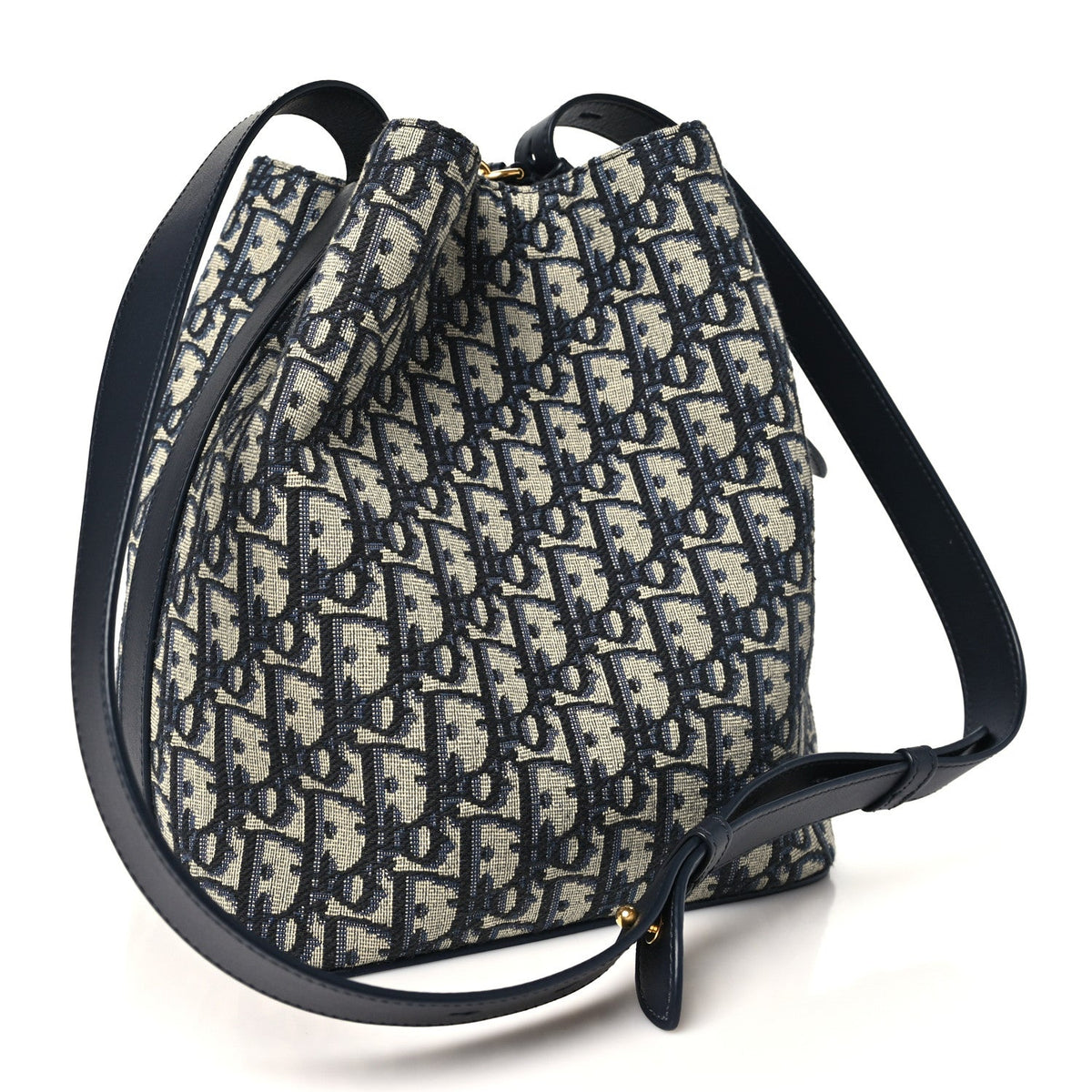 Oblique Bucket Bag Blue wholesalehk.shop