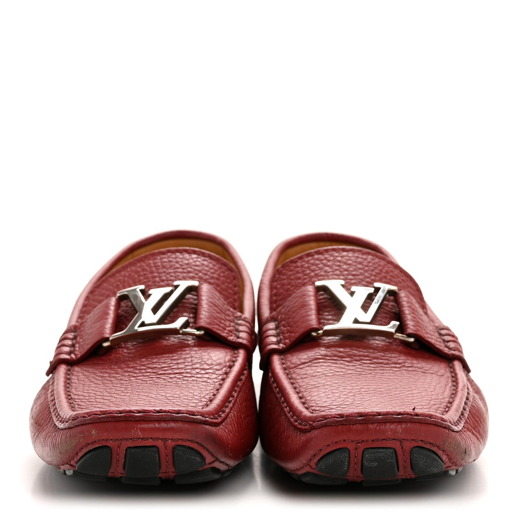 Calfskin Mens Monte Carlo Car Shoe Moccasin Loafers 9 Red £¨ Direct shipment via from wholesalehk.shop