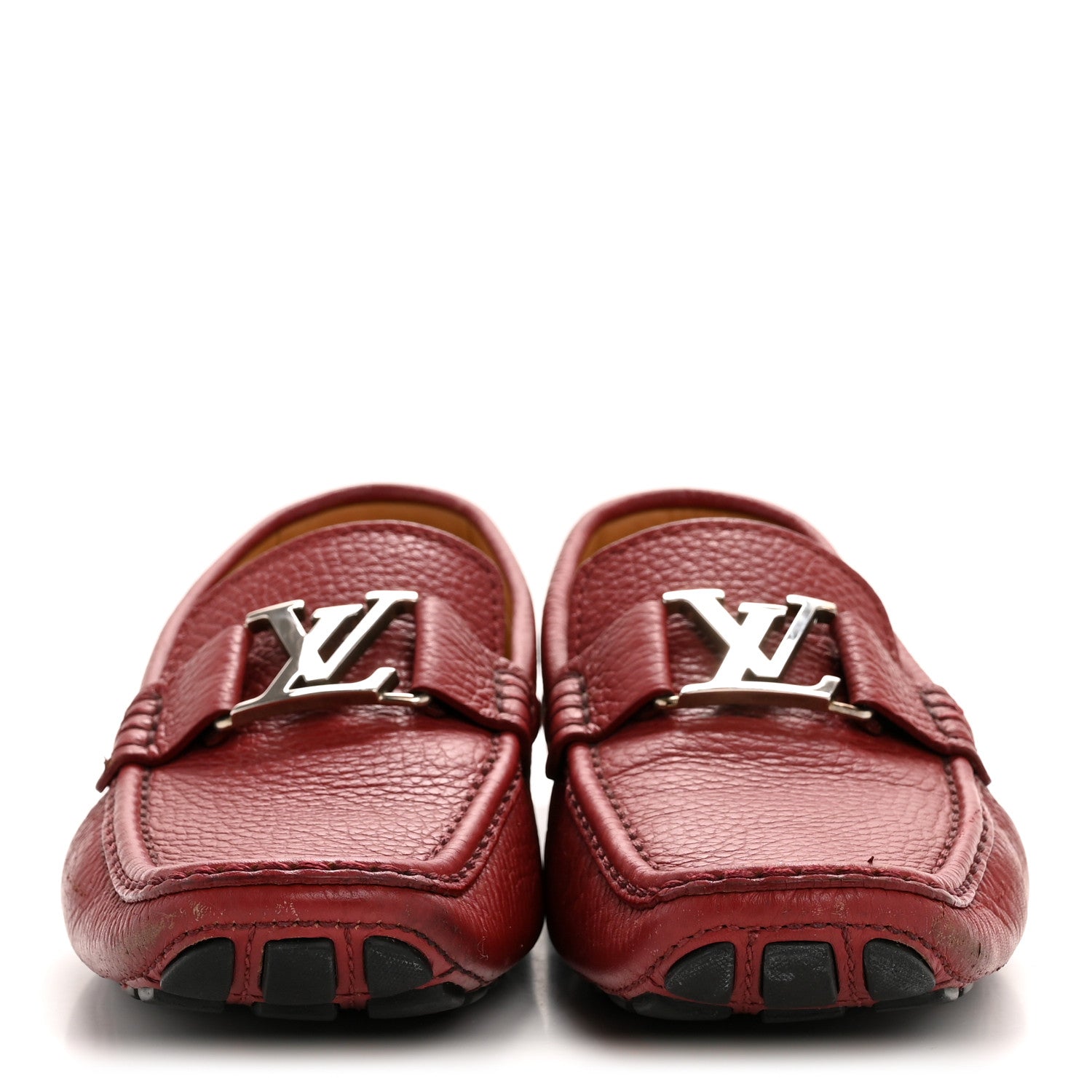 Calfskin Mens Monte Carlo Car Shoe Moccasin Loafers 9 Red £¨ Direct shipment via from wholesalehk.shop