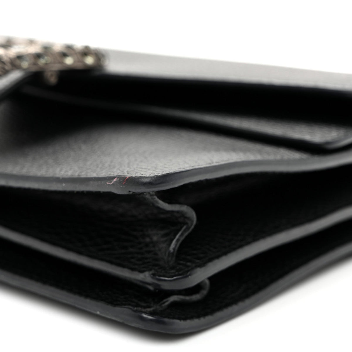 Pebbled Calfskin Small Dionysus Shoulder Bag Black wholesalehk.shop