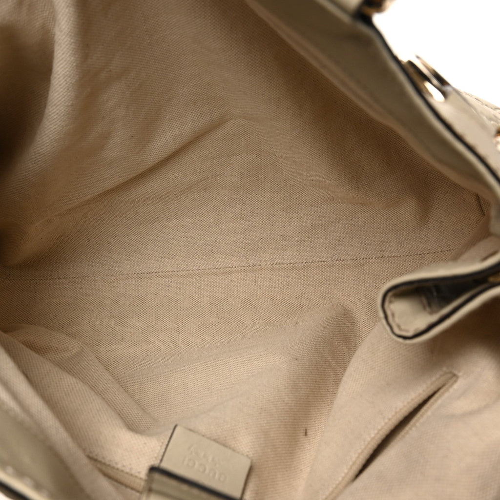 Guccissima Medium Sukey Tote Mystic White £¨ Direct shipment via from wholesalehk.shop