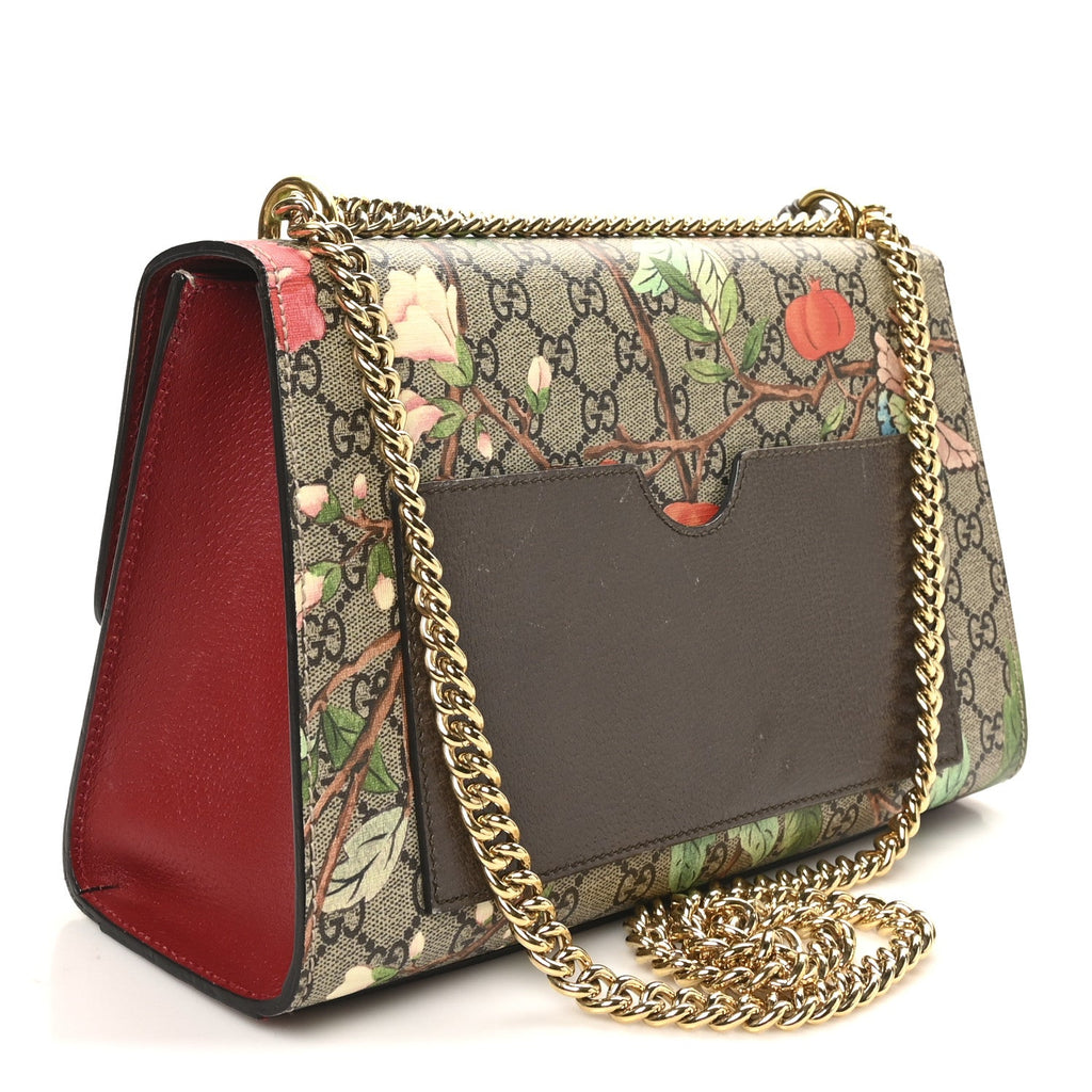 GG Supreme Monogram Tian Medium Padlock Shoulder Bag Beige Multicolor New Acero £¨ Direct shipment via from wholesalehk.shop