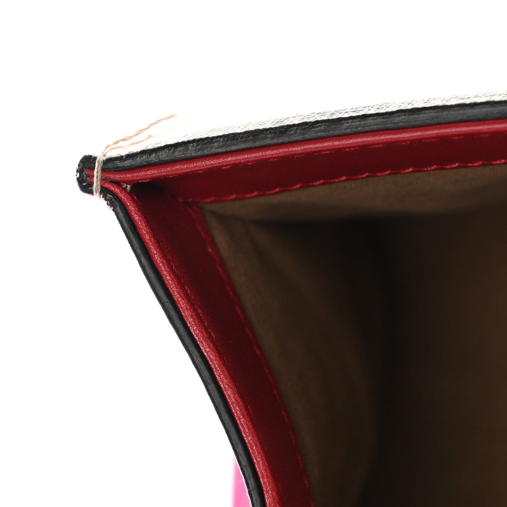 GG Supreme Monogram Calfskin Small Padlock Top Handle Bag Beige Hibiscus Red New Rosette £¨ Direct shipment via from wholesalehk.shop
