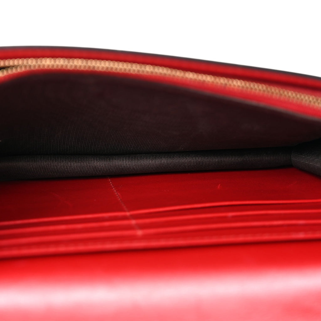 Guccissima Signature Bowy Chain Wallet Hibiscus Red £¨ Direct shipment via from wholesalehk.shop