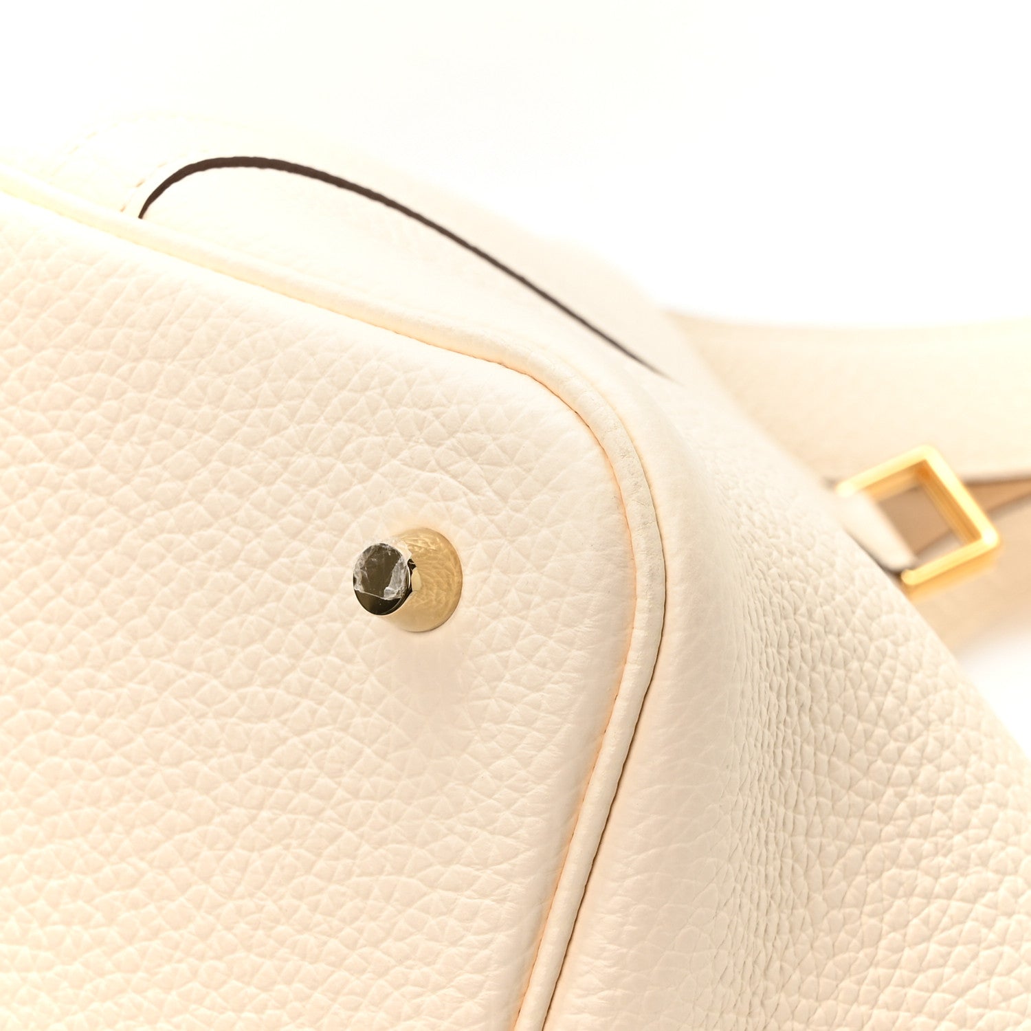 Taurillon Clemence Picotin Lock 22 MM Nata £¨ Direct shipment via from wholesalehk.shop