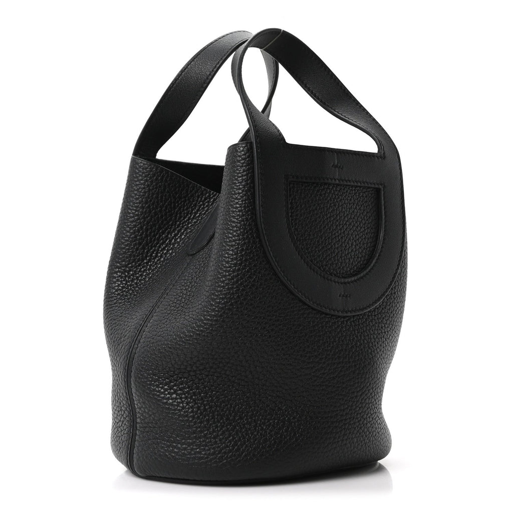 Taurillon Clemence Swift In-The-Loop 18 Bag Black £¨ Direct shipment via from wholesalehk.shop