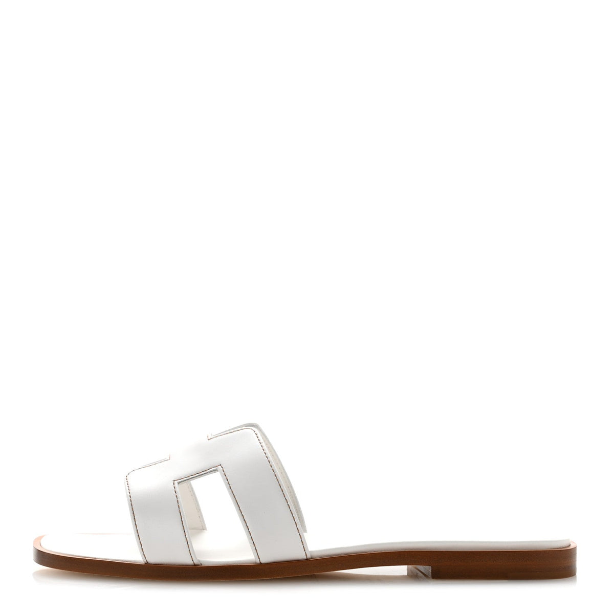 Box Calfskin Oran Sandals 36 White wholesalehk.shop