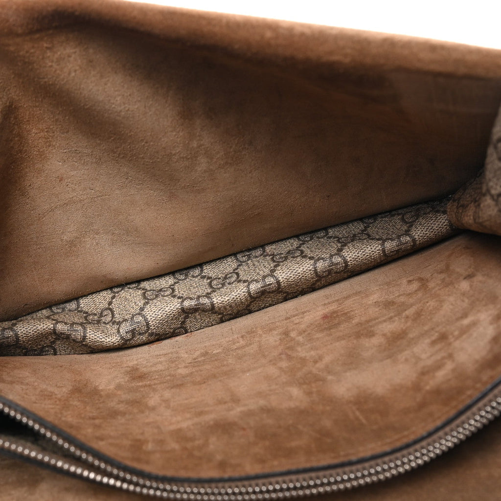 GG Supreme Monogram Small Dionysus Shoulder Bag Taupe wholesalehk.shop