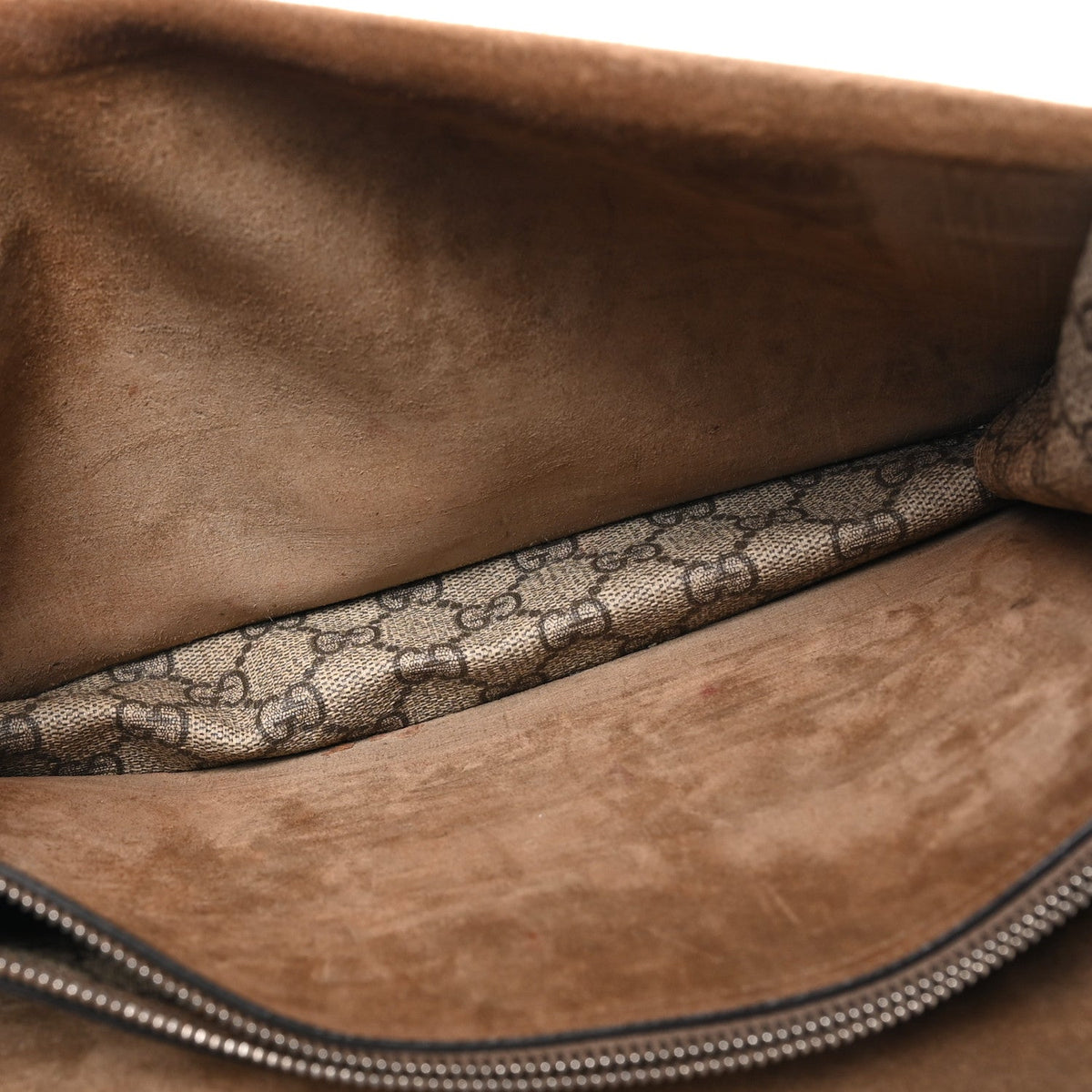 GG Supreme Monogram Small Dionysus Shoulder Bag Taupe wholesalehk.shop