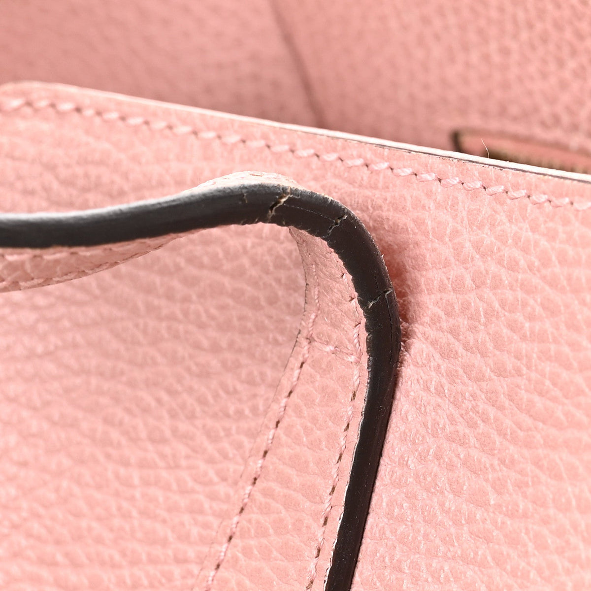 Dollar Calfskin Small Swing Tote Soft Pink wholesalehk.shop