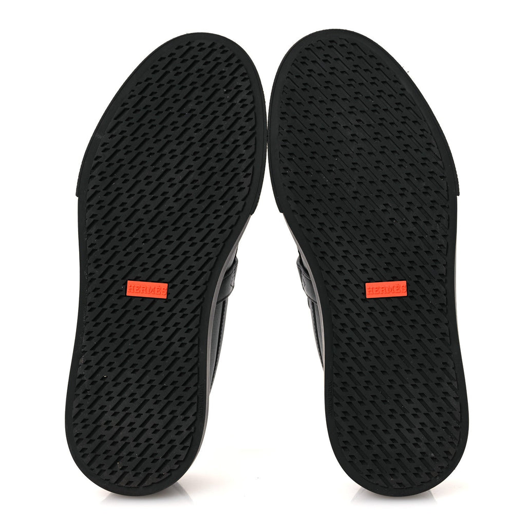 Calfskin Mens Game Slip On Sneakers 40 Black wholesalehk.shop