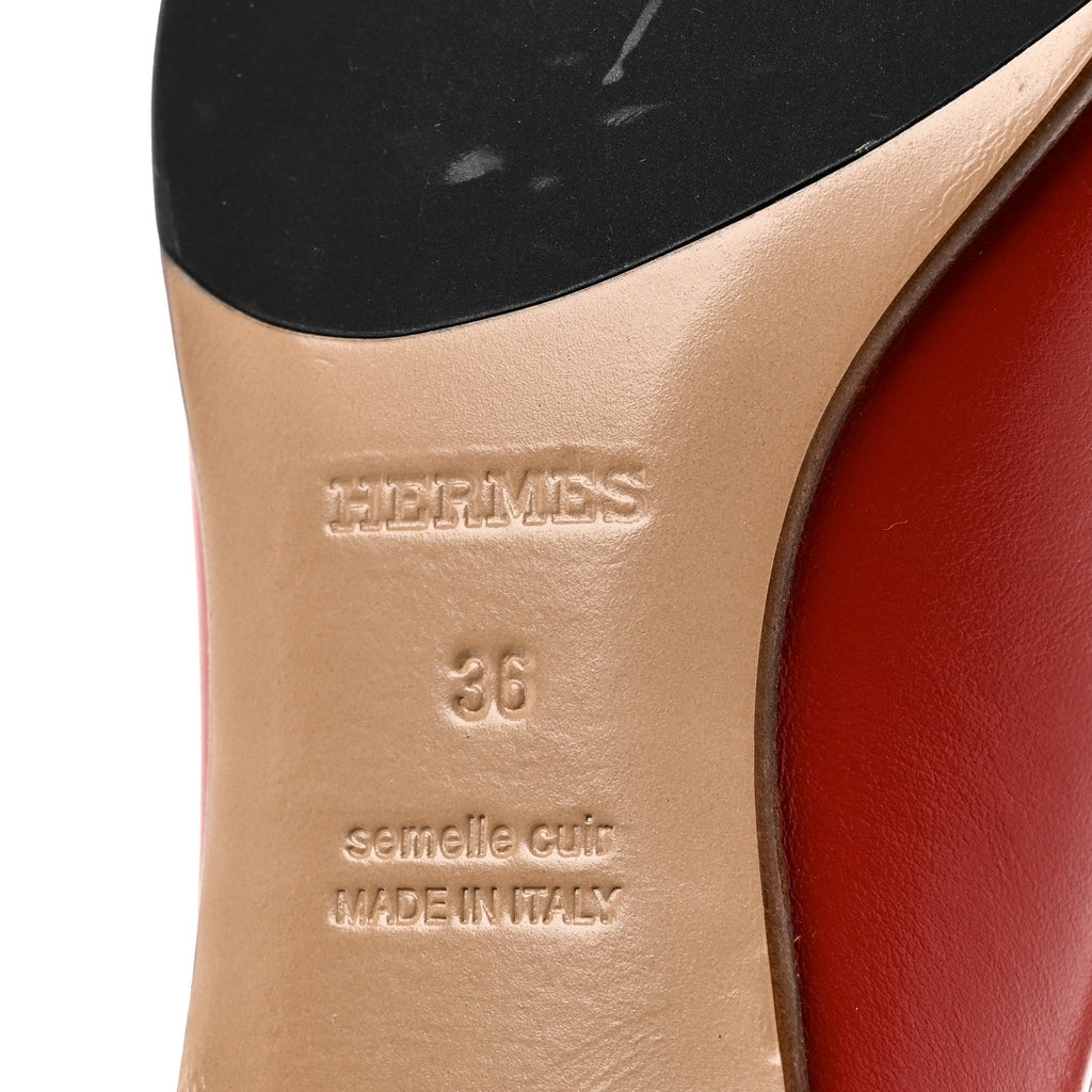Calfskin Matte Crocodile Womens Paris Loafers 36 Orange Solaire wholesalehk.shop