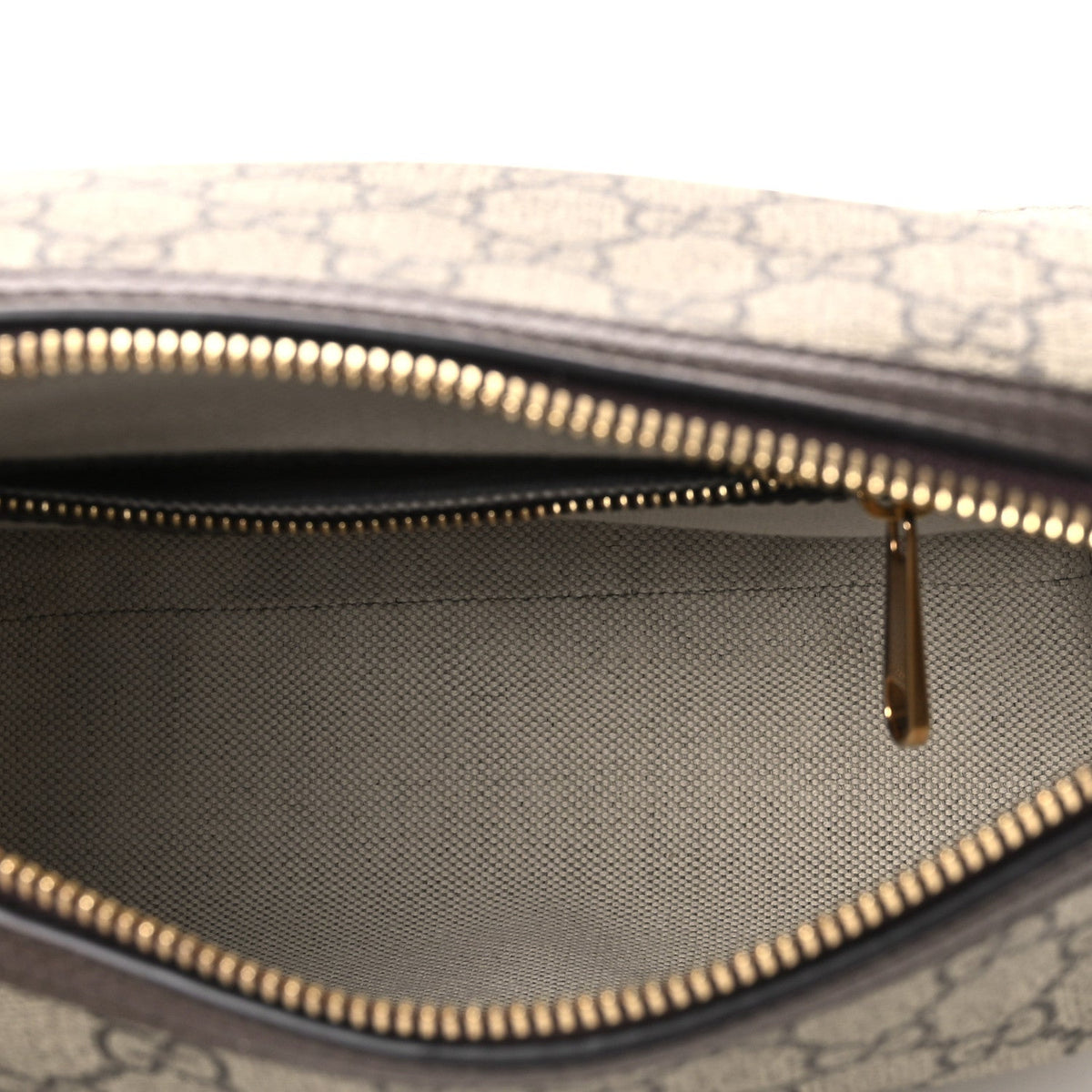 GG Supreme Monogram Textured Calfskin Web Super Mini Ophidia Shoulder Bag Beige Ebony New Acero wholesalehk.shop