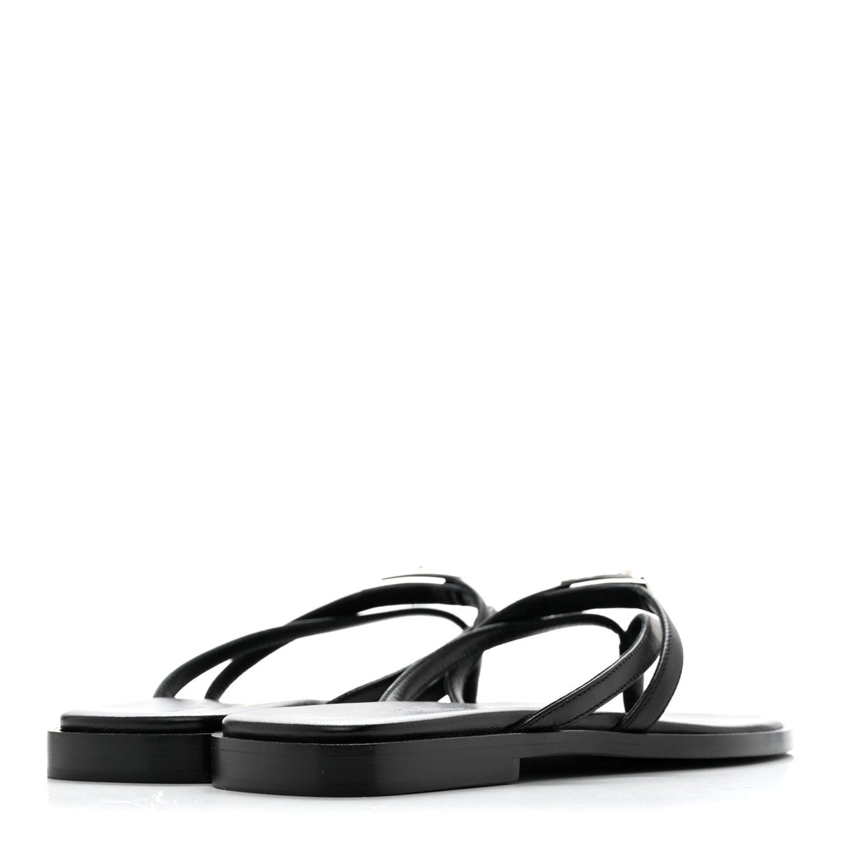 Calfskin Miss Sandals 35 Black wholesalehk.shop