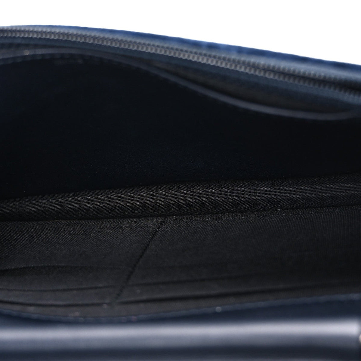 Velvet Quilted Boy Wallet On Chain WOC Blue wholesalehk.shop