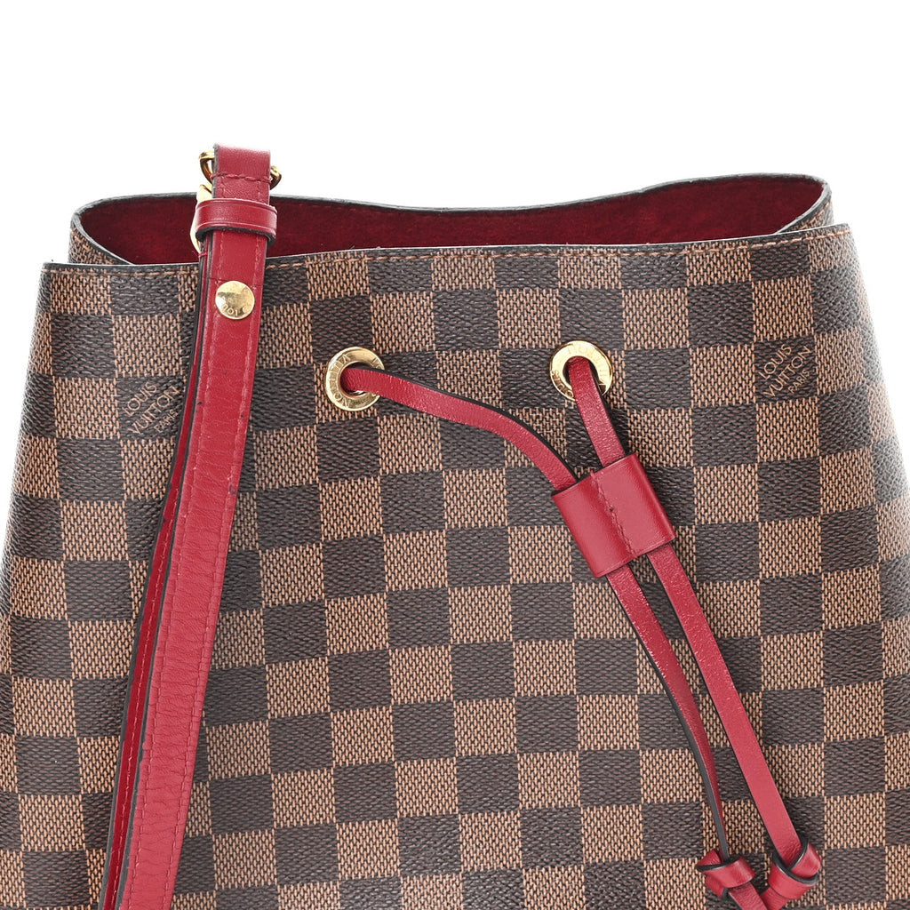 Damier Ebene Neonoe MM Cherry Berry £¨ Direct shipment via from wholesalehk.shop