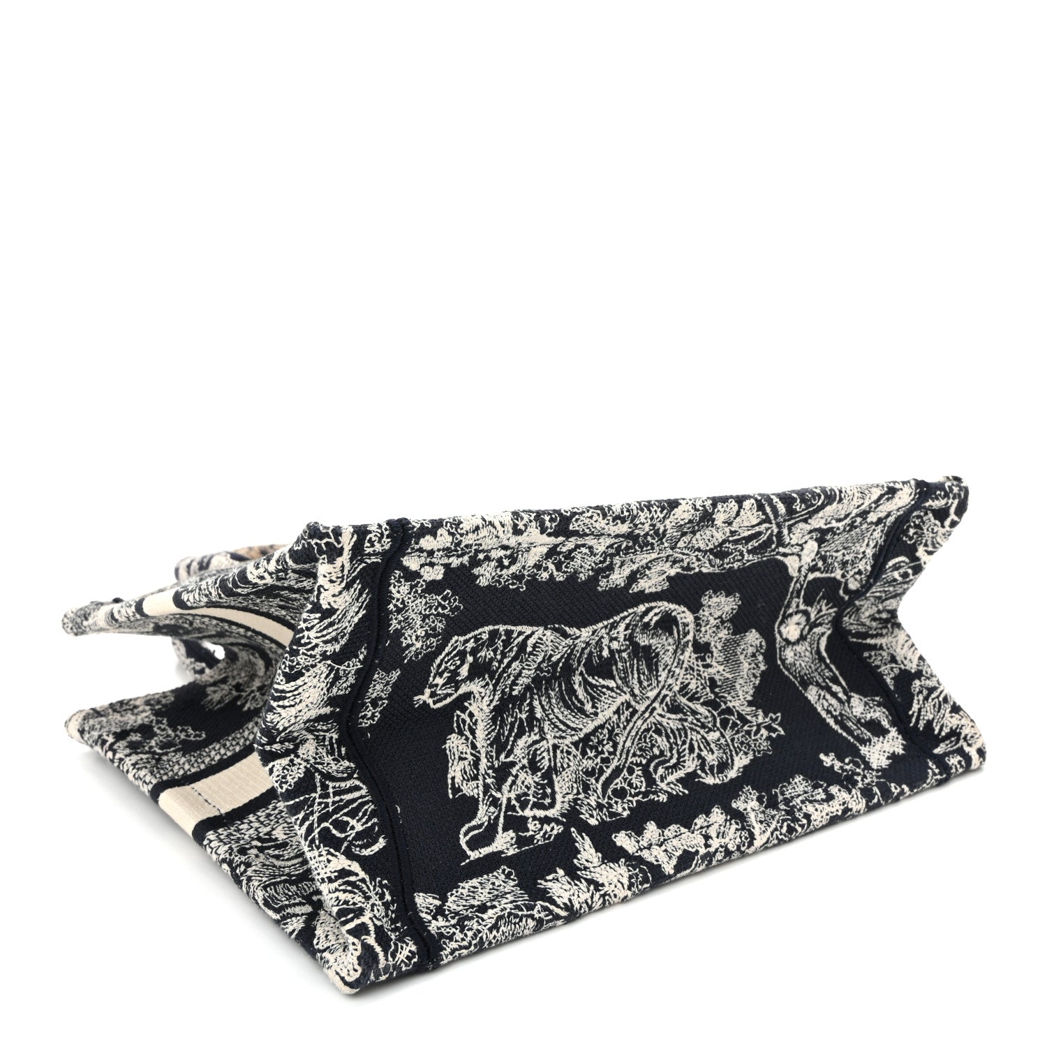 Canvas Embroidered Small Dioriviera Toile De Jouy Book Tote Blue £¨ Direct shipment via from wholesalehk.shop