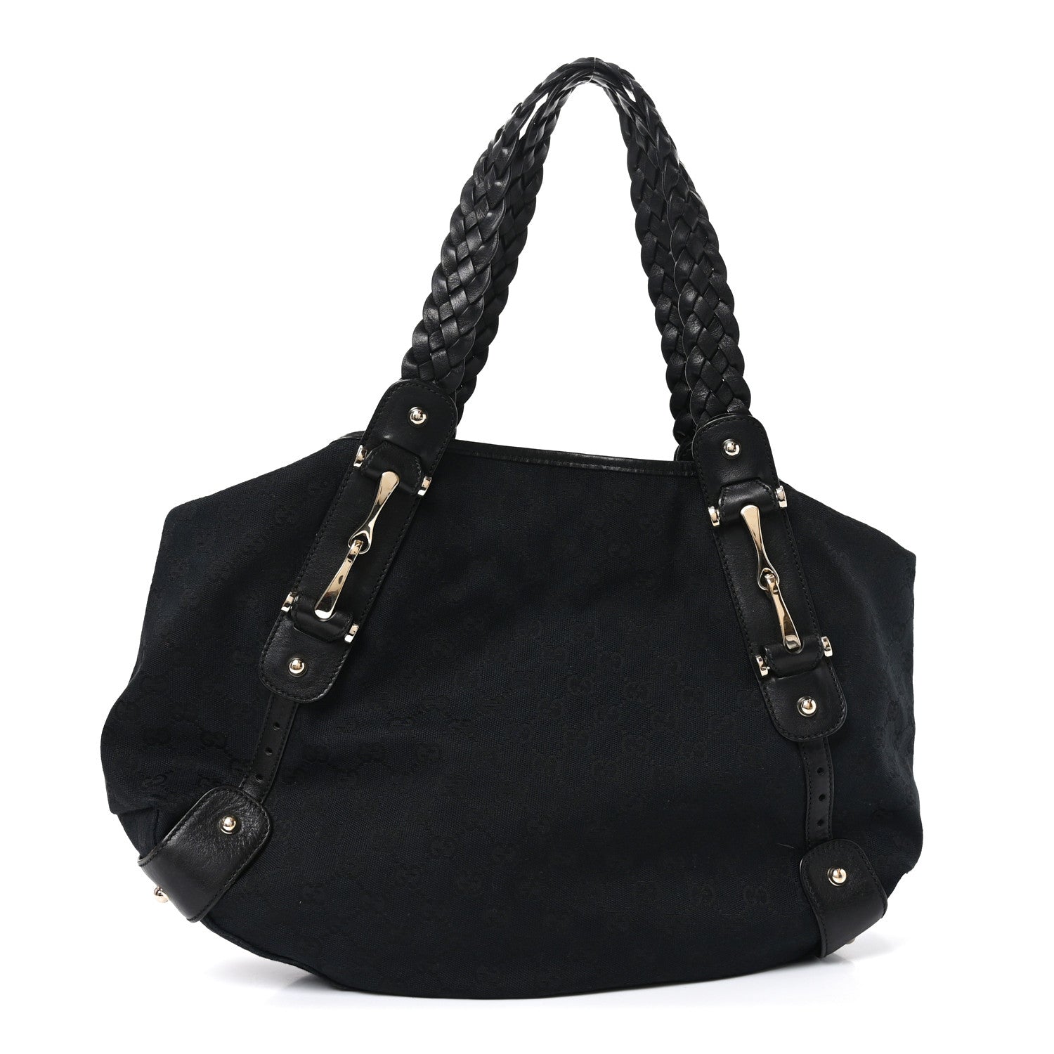 Guccissima Medium Pelham Shoulder Bag Black £¨ Direct shipment via from wholesalehk.shop