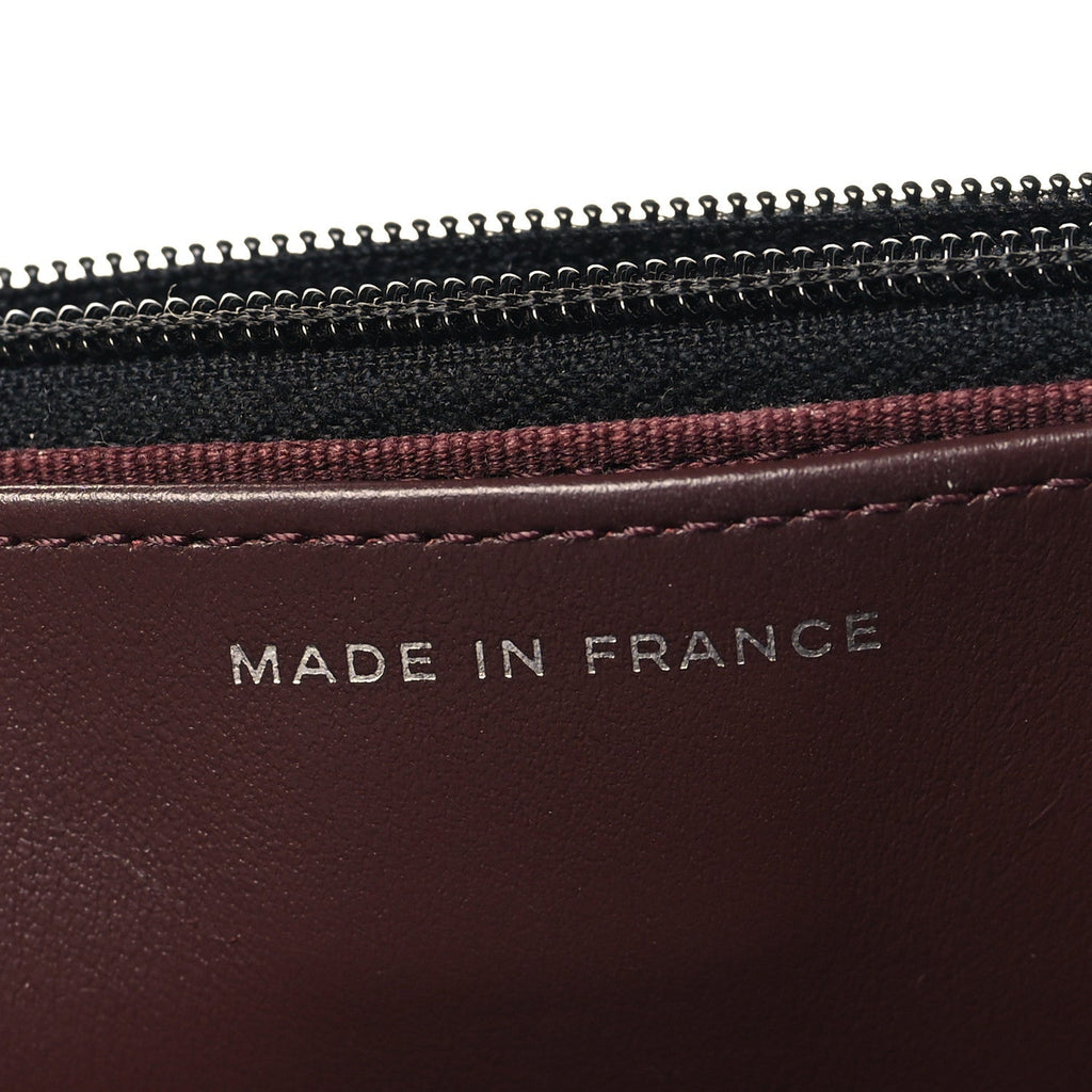 Caviar Quilted CC Turnlock Wallet On Chain WOC Black wholesalehk.shop